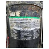 Wayne SPF33 Thermoplastic Submersible Sump Pump with Pipe Fittings Wayne SPF33 Thermoplastic Submersible Sump Pump with Pipe Fittings