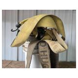 Assorted Tie Down Straps with Hooks in Bucket Assorted Tie Down Straps with Hooks in Bucket