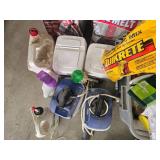 Garage Cleaning and Ice Melt Supplies Set - content quantities unknown Garage Cleaning and Ice Melt Supplies Set - content quantities unknown