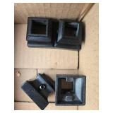 Bulk Lot of Stair Baluster Shoes and Hardware, Mixed Brands Bulk Lot of Stair Baluster Shoes and Hardware, Mixed Brands