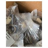 Assorted Lot of Hardware Brackets, Fasteners, and Stair Parts Assorted Lot of Hardware Brackets, Fasteners, and Stair Parts
