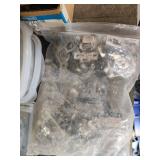 Assorted Lot of Hardware Brackets, Fasteners, and Stair Parts Assorted Lot of Hardware Brackets, Fasteners, and Stair Parts