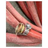 Heavy Duty Red Rubber Air Hose with Hard Case Heavy Duty Red Rubber Air Hose with Hard Case