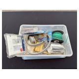 Box of Assorted Electrical Hardware and Accessories Box of Assorted Electrical Hardware and Accessories