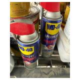Collection of Assorted Paints, Stains, and Aerosol Lubricants - content quantities unknown Collection of Assorted Paints, Stains, and Aerosol Lubricants - content quantities unknown