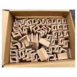 Lot of Oak Rounded Corner Wood Trim Pieces Lot of Oak Rounded Corner Wood Trim Pieces