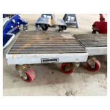 Automotive Shop Equipment Lot with Floor Jacks, Jack Stands, Dollies, and Straps Automotive Shop Equipment Lot with Floor Jacks, Jack Stands, Dollies, and Straps
