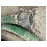 Heavy Duty Green Water Hose with 4 Rubber Boot Protectors Heavy Duty Green Water Hose with 4 Rubber Boot Protectors