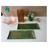 Lot of Beautiful Glass Pieces Lot of Beautiful Glass Pieces