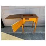 Vintage Sewing Machine Table; No Sewing Machine Vintage Sewing Machine Table; No Sewing Machine