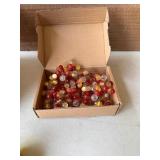 Wooden Box, Napkin Rings, & Bead Garland Wooden Box, Napkin Rings, & Bead Garland