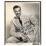 Signed Cesar Romero Photo from Carnival in Costa Rica