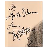 Autographed Joseph Cotten Black and White Portrait Photograph