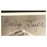 Evelyn Keyes Autographed Vintage Black and White Portrait Photo