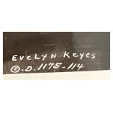 Evelyn Keyes Autographed Vintage Black and White Portrait Photo