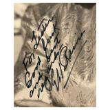 Autographed Vintage Black and White Photo of Ella Raines