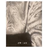 Autographed Vintage Black and White Photo of Ella Raines