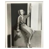 Set of 9 Vintage Hollywood Glamour Portrait Photographs Featuring Greta Garbo, Julie Newmar, Kin Novak, Cyd Charisse and more