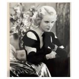 Set of 9 Vintage Hollywood Glamour Portrait Photographs Featuring Greta Garbo, Julie Newmar, Kin Novak, Cyd Charisse and more