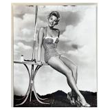 Set of 9 Vintage Hollywood Glamour Portrait Photographs Featuring Greta Garbo, Julie Newmar, Kin Novak, Cyd Charisse and more