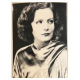 Collection of 9 Vintage Greta Garbo Glossy Photographs