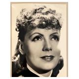Collection of 9 Vintage Greta Garbo Glossy Photographs