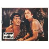 Set of 10 Samson und Delilah Vintage Lobby Cards