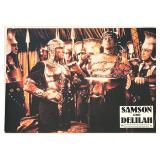 Set of 10 Samson und Delilah Vintage Lobby Cards