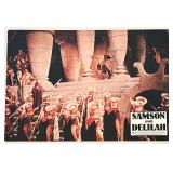 Set of 10 Samson und Delilah Vintage Lobby Cards