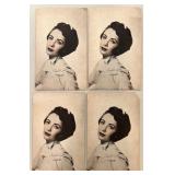 Collection of Vintage Elizabeth Taylor Photographs and Portrait Cards