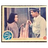 Collection of 12 Vintage Classic Movie Lobby Cards Photos