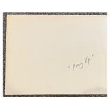 Set of 9 Vintage Black and White Movie Star 