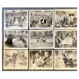 Set of 9 Lobby Cards for The Great Waltz 1940s MGM Movie Re-release
