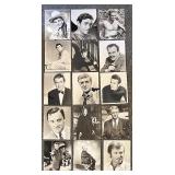 Set of 15 Classic Hollywood Actor Portrait Photos