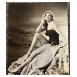 Set of 16 Vintage Hollywood Actress Photographs Featuring Anita Edberg, Hazel Court, Bettie Davis and more