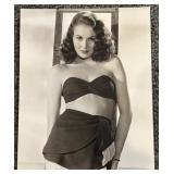 Set of 16 Vintage Hollywood Actress Photographs Featuring Anita Edberg, Hazel Court, Bettie Davis and more