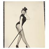 Set of 16 Vintage Hollywood Actress Photographs Featuring Anita Edberg, Hazel Court, Bettie Davis and more