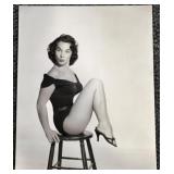 Set of 16 Vintage Hollywood Actress Photographs Featuring Anita Edberg, Hazel Court, Bettie Davis and more