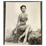 Set of 12 Vintage Glamour Black and White Pin-Up Photo Prints Featuring - Kim Novak, Ann Bancroft, Hazel Court and more