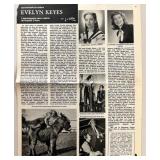 Collection of Evelyn Keyes Hollywood Photos, Negatives, and Clippings