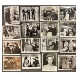 Collection of 16 Vintage Hollywood Studio Publicity Photos Featuring Members of the "Rat Pack", Burt Lancaster, Lilli Palmer, Tony Randall, Robert Preston and more