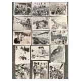 Collection of Vintage Military and Movie Studio Publicity Photos - WWI, WWII, and Hollywood Featuring Rock Hudson