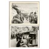 Collection of Vintage Military and Movie Studio Publicity Photos - WWI, WWII, and Hollywood Featuring Rock Hudson