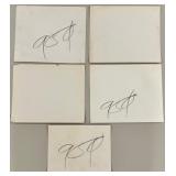 Collection of Vintage Military and Movie Studio Publicity Photos - WWI, WWII, and Hollywood Featuring Rock Hudson