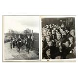 Collection of 17 Vintage Black and White Movie Production Stills