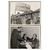 Collection of 17 Vintage Black and White Movie Production Stills