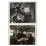 Collection of 17 Vintage Black and White Movie Production Stills