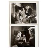 Collection of 17 Vintage Black and White Movie Production Stills