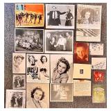 Vintage Judy Garland Photos from 1954 A Star Is Born Lobby Card and Movie Publicity Photos Collection with negative of Judy Garland and Liza Minnelli