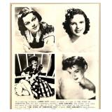 Vintage Judy Garland Photos from 1954 A Star Is Born Lobby Card and Movie Publicity Photos Collection with negative of Judy Garland and Liza Minnelli